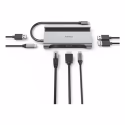 Hama Connect2Mobile V2 USB 3.2 Gen 1 (3.1 Gen 1) Type-C 1000 Mbit/s Anthracite