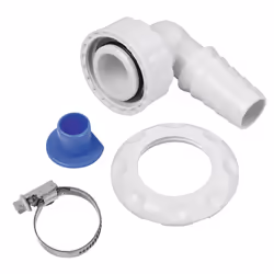 Xavax 00220737, Connecteur de tuyau, Plastique, Blanc