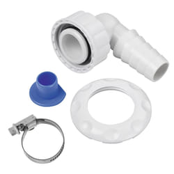 Xavax 00220737 raccord des tuyaux d'eau Connecteur de tuyau Plastique Blanc