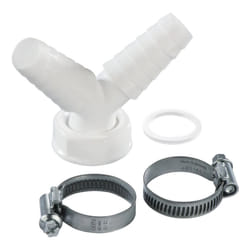 Xavax 00220738 raccord des tuyaux d'eau Connecteur de tuyau Plastique Blanc