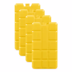 Xavax 00181564, Jaune, Rectangle, Polyéthylène haute densité (HDPE), 4 pièce(s)