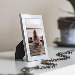 Hama 00193110 cadre photos Cadre pour une seule photo Argent