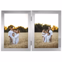 Hama Calais, Aluminium, Verre, Argent, Cadre photo, Mur, 10 x 15 cm, Rectangulaire