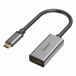 Hama 00200303, USB-C, HDMI, Gris