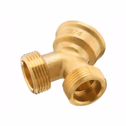 Xavax 220735, Connecteur de tuyau, 3/4", Femelle, Laiton, Or