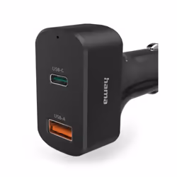 Hama 00200018 chargeur d'appareils mobiles Ordinateur portable, Chargeur électrique, Smartphone, Tablette Noir Allume-cigare Auto - Vue supplémentaire 4