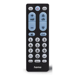 Hama 00221051 télécommande IR Wireless Récepteur AV, Lecteur MP3/MP4, TV, VCR Appuyez sur les boutons