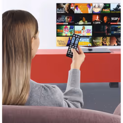 Hama 00221051 télécommande IR Wireless Récepteur AV, Lecteur MP3/MP4, TV, VCR Appuyez sur les boutons