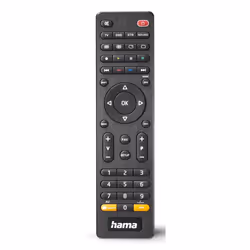 Hama 00221052, TV, IR Wireless, Appuyez sur les boutons, Noir