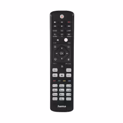 Hama 00221063, TV, IR Wireless, Appuyez sur les boutons, Noir