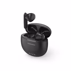 Thomson WEAR77032BK, True Wireless Stereo (TWS), Appels/Musique, 20 - 20000 Hz, 40 g, Casque, Noir