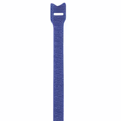 Hama 00221005 serre-câbles Attache-câbles à crochets et à boucles Nylon Noir, Bleu 12 pièce(s)