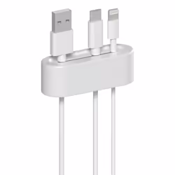 Hama 00221015 range-câbles Universel Support de câbles Blanc 2 pièce(s)