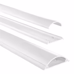 Hama 00220984, Conduit de câbles, Universel, Polyvinyl chloride (PVC), Blanc