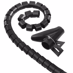 Hama 00220998, Range-câble, Universel, Plastique, Noir