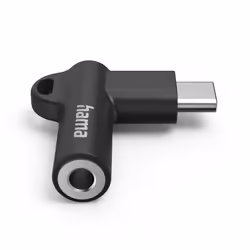 Hama 00201701, USB-C, 3,5mm, Noir