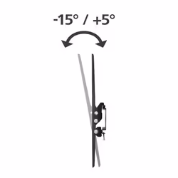 Hama 00220808 support pour téléviseur 190,5 cm (75") Noir