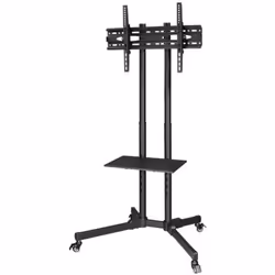 Hama Trolley, 190,5 cm (75"), 200 x 200 mm, 600 x 400 mm, 10 - -10°, Métal, Noir