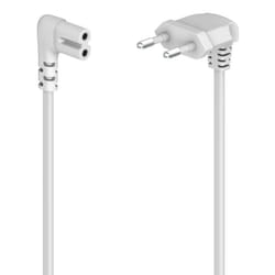 Hama 00221100 câble électrique Blanc 3 m Coupleur C7
