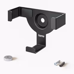 Hama 00220890 kit de support Noir Acier