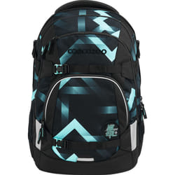 Coocazoo MATE sac à dos Cartable sac à dos Noir, Bleu Polyester