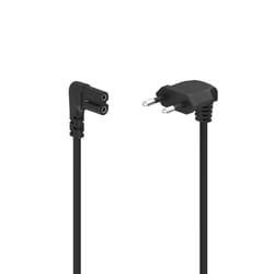 Hama 00221101 câble électrique Noir 3 m Coupleur C7