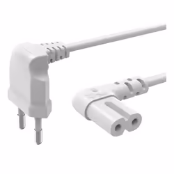 Hama 00221102 câble électrique Blanc 5 m Prise d'alimentation type C Coupleur C7