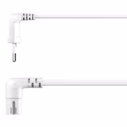 Hama 00221102 câble électrique Blanc 5 m Prise d'alimentation type C Coupleur C7
