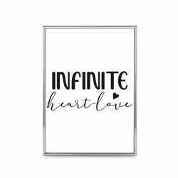 Hama Infinity, Verre, Fer, Argent, Cadre pour une seule photo, Table, Mur, 13 x 18 cm, Rectangulaire