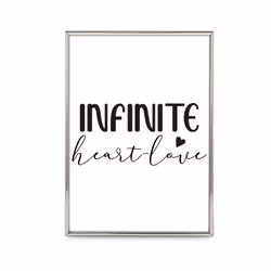 Hama Infinity, Verre, Fer, Argent, Cadre pour une seule photo, Table, Mur, 15 x 20 cm, Rectangulaire