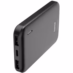 Informations techniques Capacité (mAh, Ah) : 5000 mAh Couleur : anthracite Courant d'entrée USB-C (max) : 3 A Courant de char ...