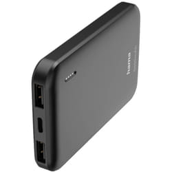Hama - Pocket 5 Powerbank (batterie supplémentaire) 5000 mAh LiPo anthracite