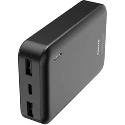 Pocket 10 Powerbank (batterie supplémentaire) 10000 mAh LiPo anthracite - Hama