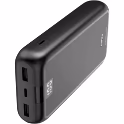 Informations techniques Capacité (mAh, Ah) : 20000 mAh Couleur : anthracite Courant d'entrée USB-C (max) : 3 A Courant de cha ...