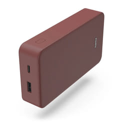 Hama 00201717 banque d'alimentation électrique Lithium Polymère (LiPo) 20000 mAh Rouge