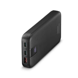 Hama 00201718 banque d'alimentation électrique Lithium Polymère (LiPo) 10000 mAh Anthracite