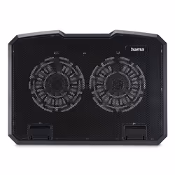 Hama Black Metal, 39,6 cm (15.6"), 2 pièce(s), 12,5 cm, 25 dB, Noir, Plastique