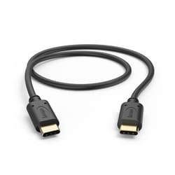 Hama 00201706 câble USB 0,5 m USB 2.0 USB C Noir