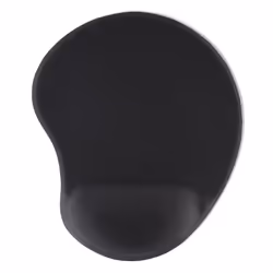 Hama 00126854, Noir, Monochromatique, Mémoire de forme, Polyuréthane, Butadiène-styrène (SBR), Repose-poignets