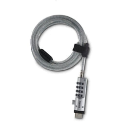 Hama - antivol pour pc portable ''usb'', cadenas à combinaison à 4 chiffres, acier c