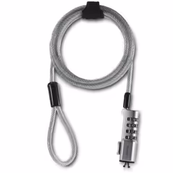Hama - antivol pour pc portable ''nano'', cadenas à combinaison à 4 chiffres, acier