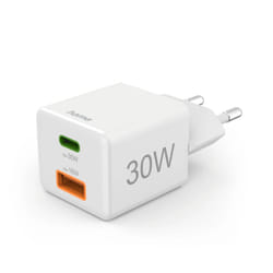 Hama 00201992 chargeur d'appareils mobiles Smartphone Blanc Secteur Charge rapide Intérieure, Extérieure