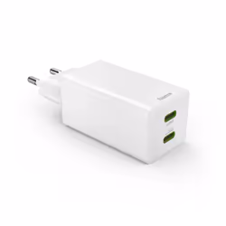 Hama 00201994 chargeur d'appareils mobiles Ordinateur portable, Smartphone, Tablette Blanc Secteur Charge rapide Intérieure