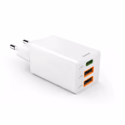 Hama 00201995 chargeur d'appareils mobiles Smartphone Blanc Secteur Charge rapide Intérieure, Extérieure