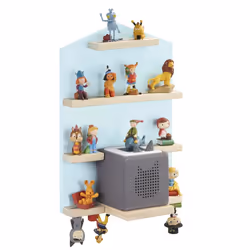 Hama 00132437 étagères Tablette flottante Mural Bois Bleu, Bois