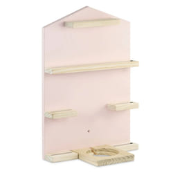 Hama 00132438 étagères Tablette flottante Mural Bois Rose, Bois