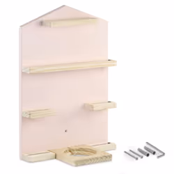 Hama 00132438 étagères Tablette flottante Mural Bois Rose, Bois