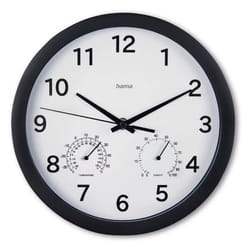Hama Malta Horloge à quartz Cercle Noir