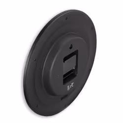 Hama Teneriffa Horloge analogique Rond Noir, Blanc