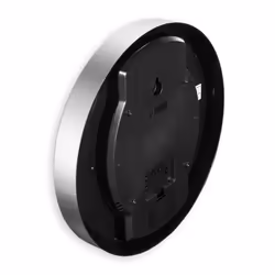 Hama 00185878 Horloge murale et de table Horloge analogique Rond Argent, Blanc